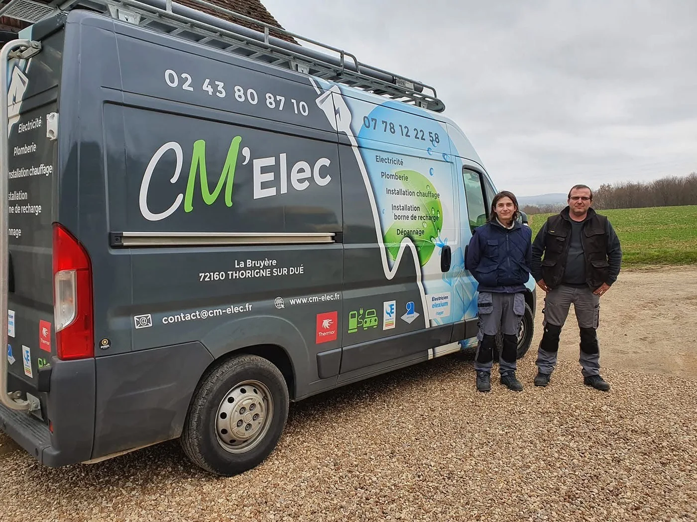 Mickael et Steven Couronne, CM'Elec